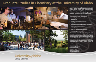 Graduate Studies in Chemistry